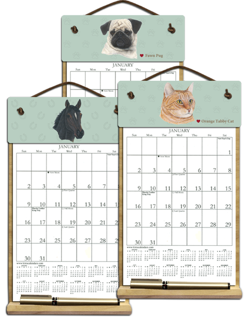 Small Calendars - $19.50